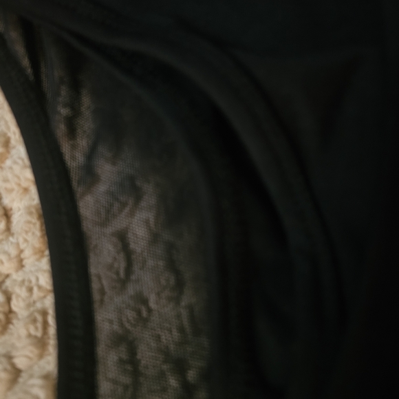 Active Torrid Black Fierce AF Sports Bar Size 3x With Zipper - Picture 2 of 6